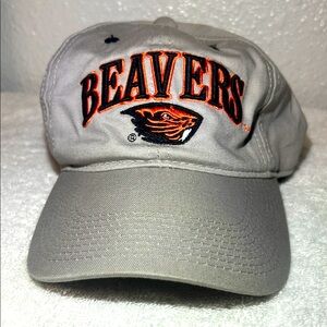 Oregon State Beavers Gray Cap with Orange/ black Embroidery